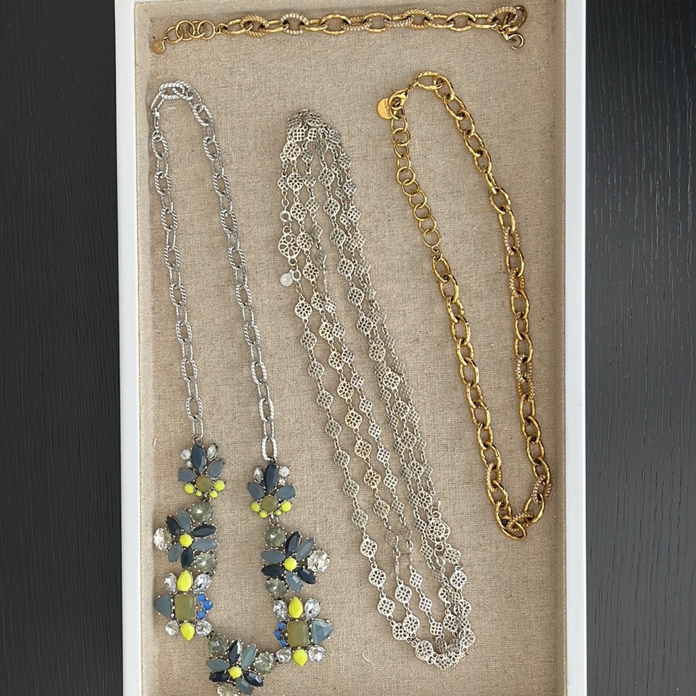 Stella and Dot Necklaces and Bracelet.